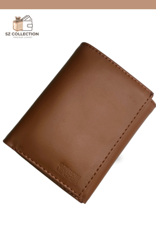No.3 Tri-Fold Leather Wallet