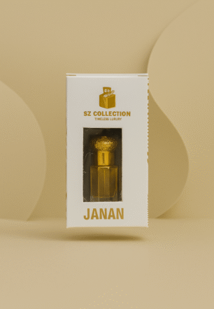 Premium Janan attar by SZ Collection with Conematic background